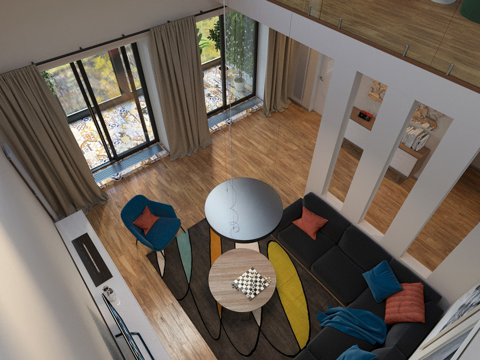 Дизайн коттеджа 347 м.кв. в коттеджном поселке Новая Опалиха