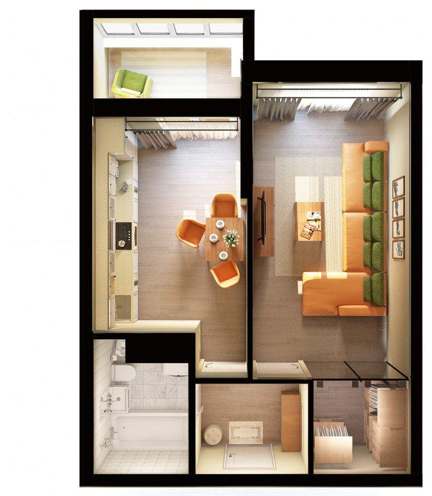 3d планировки квартир