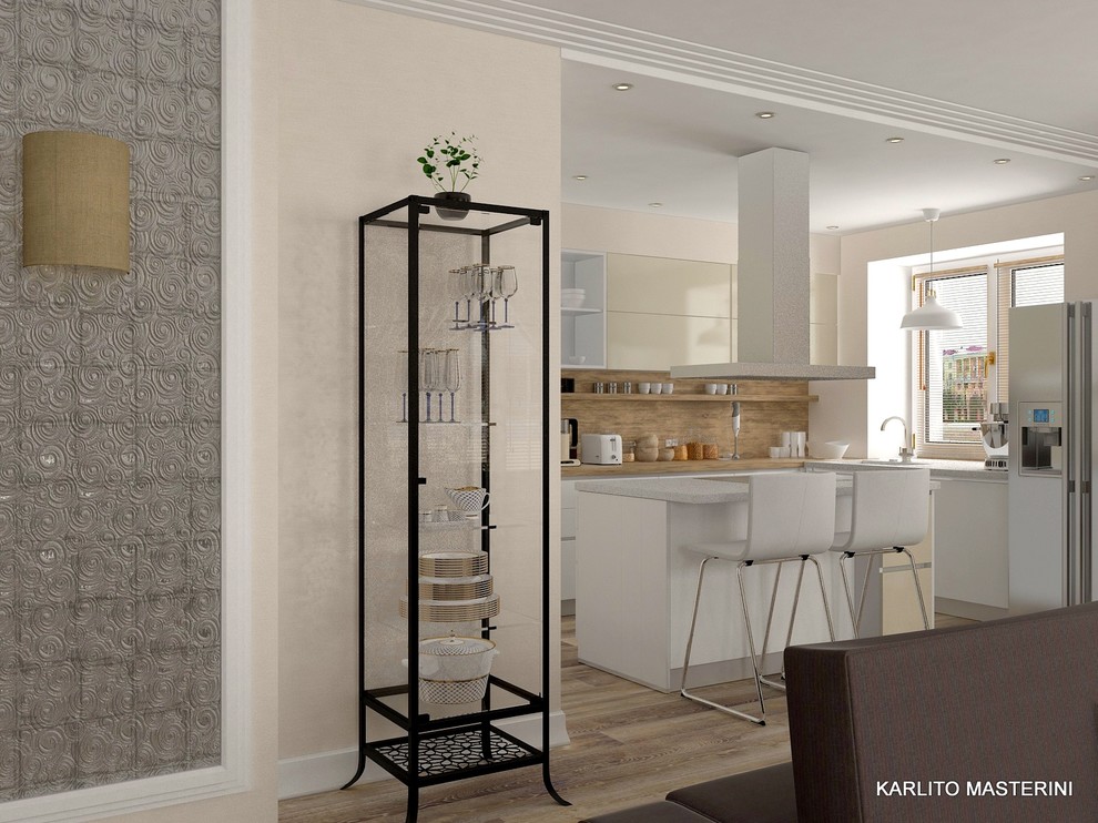 Теплый интерьер