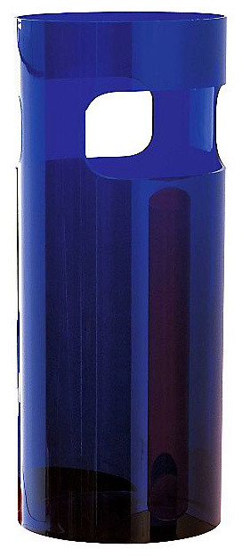Kartell Umbrella Stand, Transparent Blue