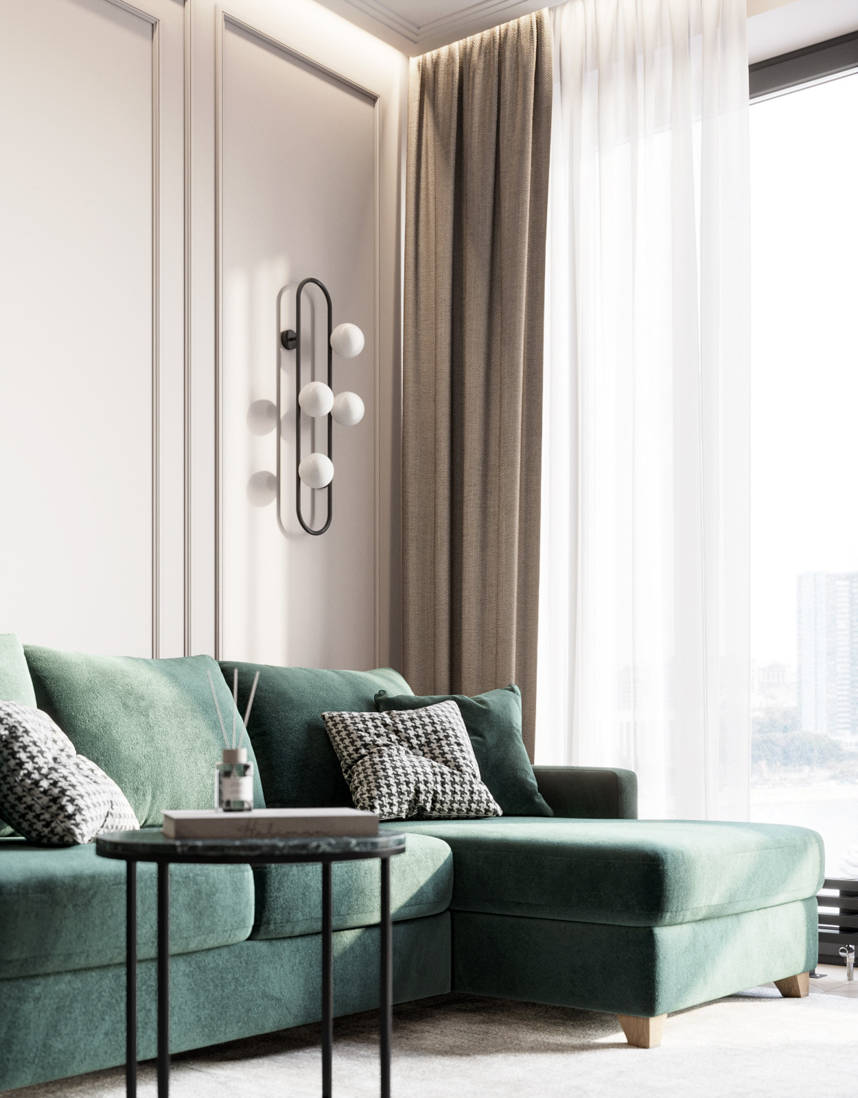 Москва, ЖК "PLAY". Евродвушка 46 кв.м.