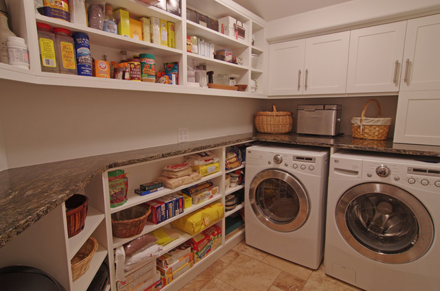 Residential Kitchens Pantry Laundry Eclectic Laundry Room