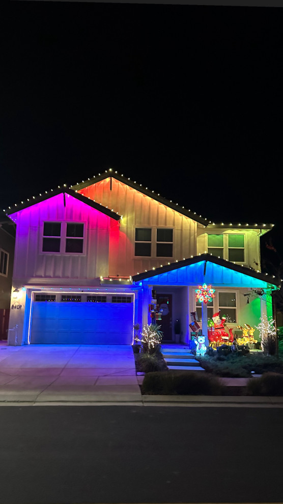 Holiday Lighting Installation