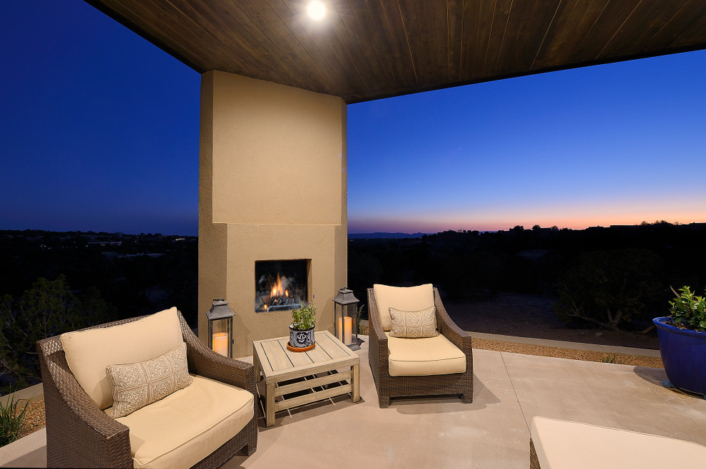 Pegue Custom Home Modern Patio Albuquerque by Boss Builders Houzz