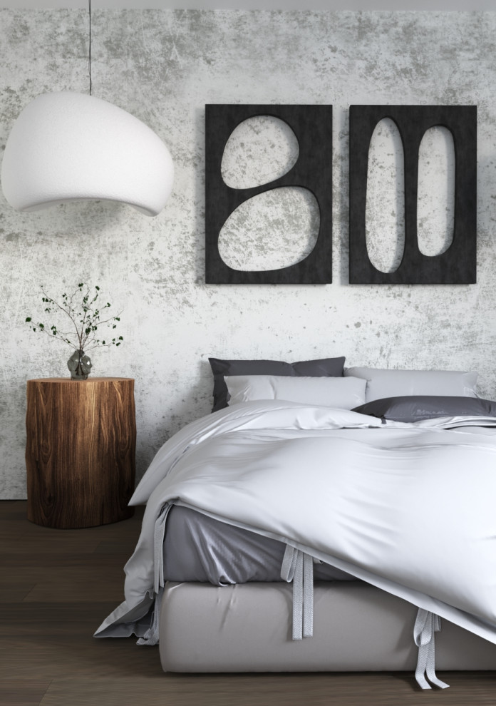 Спальня в стиле ваби-саби