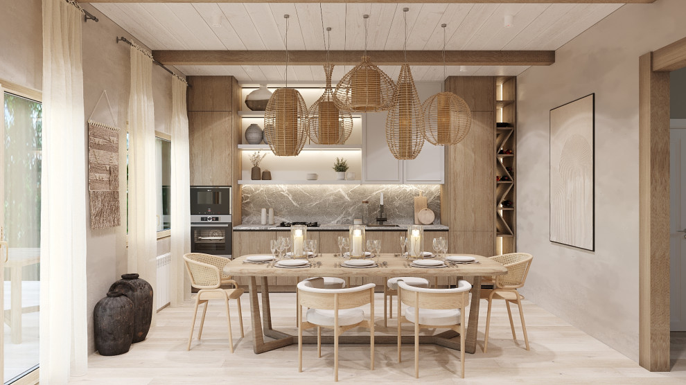 Интерьер дома у озера