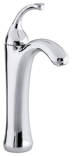 Kohler K-10217-4 Forte Single Hole Bathroom Faucet - Free Metal Pop-Up Drain As