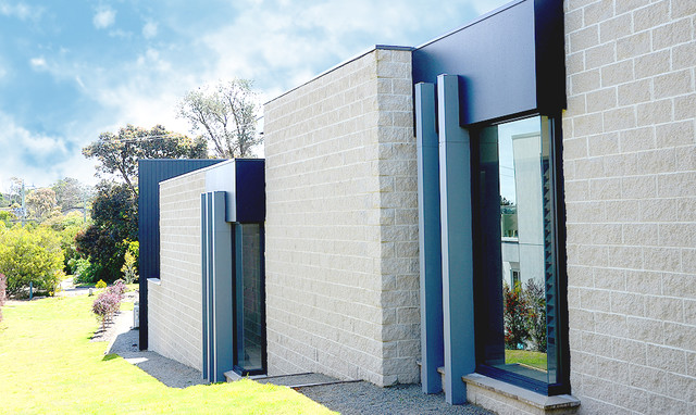 Flinders Keep contemporary-fasad