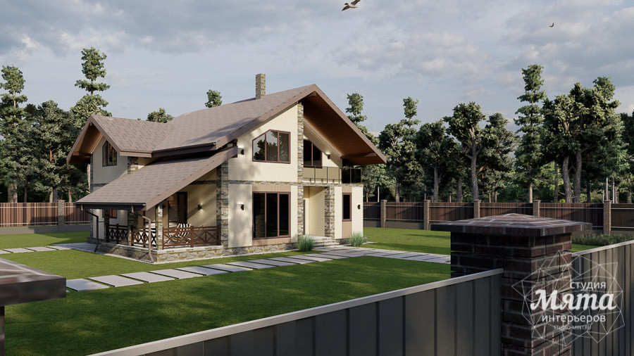 Дизайн фасада дома
