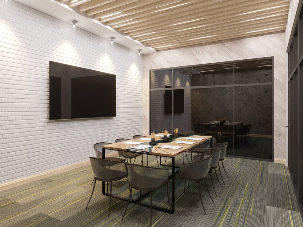 Дизайн-проект офисного помещения 2,000 кв.м. для компании Sulzer