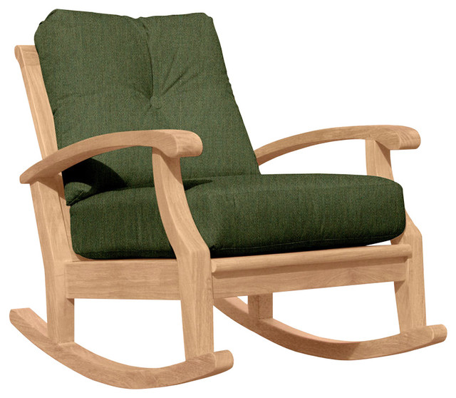 Cayman Deep Seating Rocker - Transitional - Outdoor Rocking Chairs ...