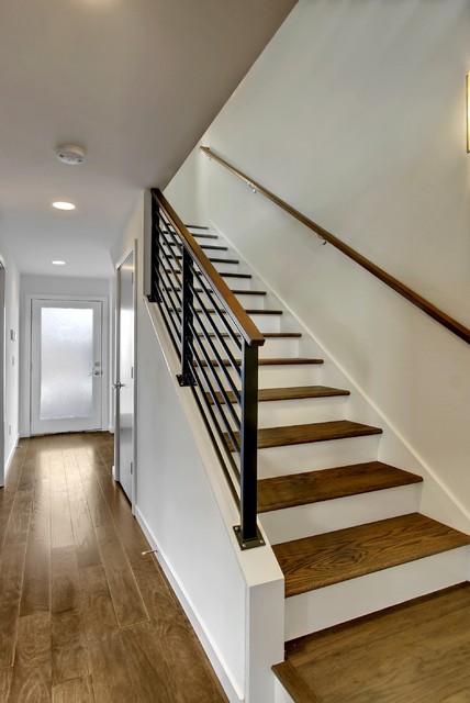 Eastlake 6 Townhomes - Transitional - Staircase - seattle ...