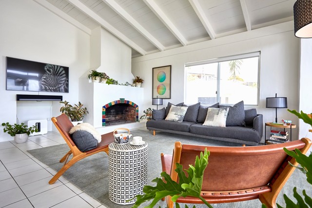 Alexandra Headland eclectic-living-room