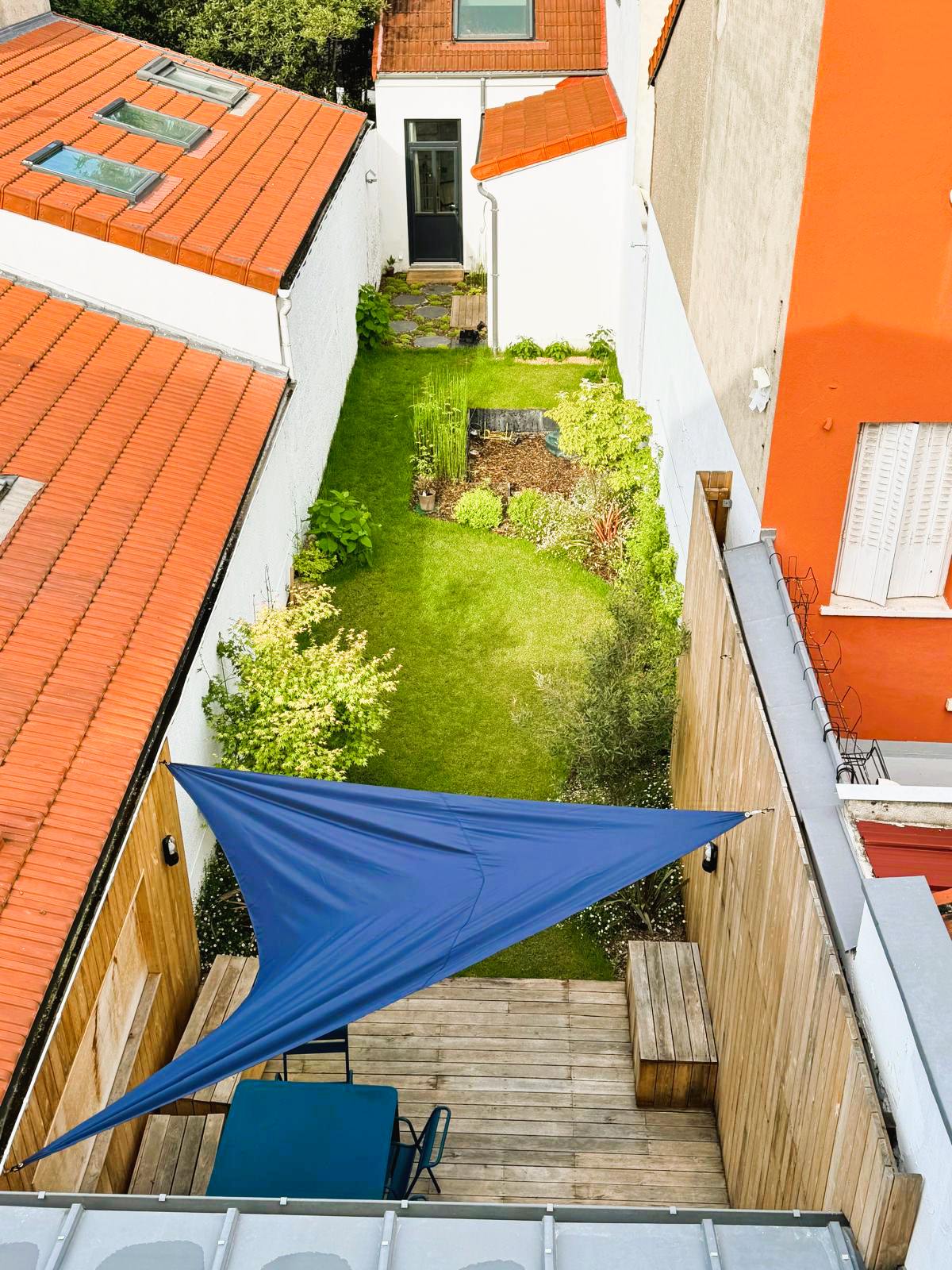 Création d'un jardin en ville