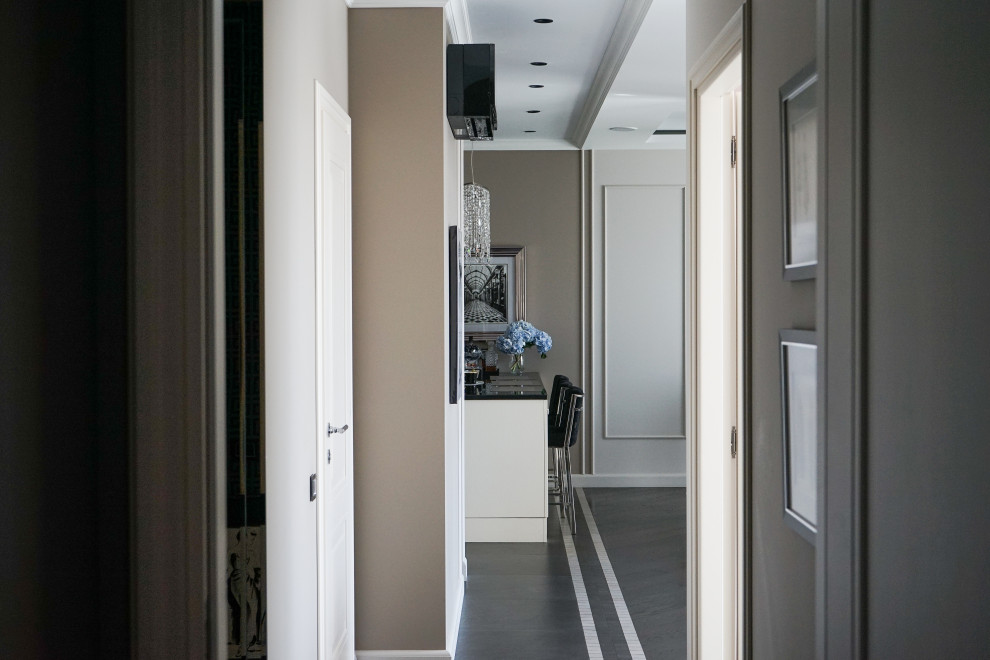 Дизайн интерьера трёхкомнатной квартиры