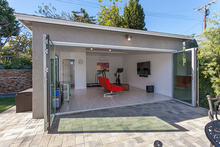 Inspiration for a contemporary garage in Santa Barbara.