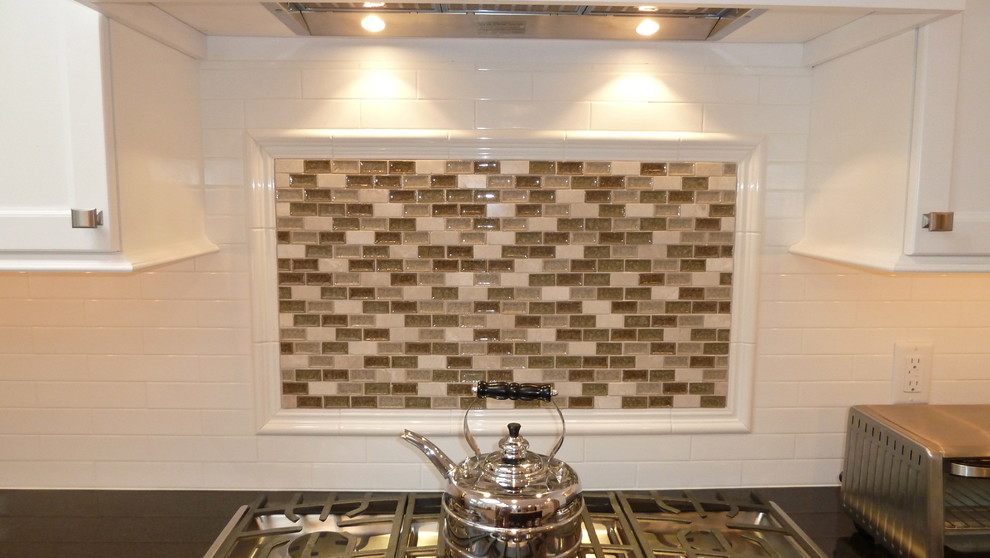 Transitional kitchen photo in Boston