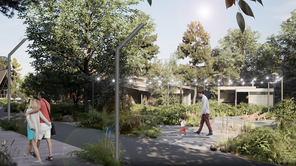 Разработка проекта парка отдыха в Сибири