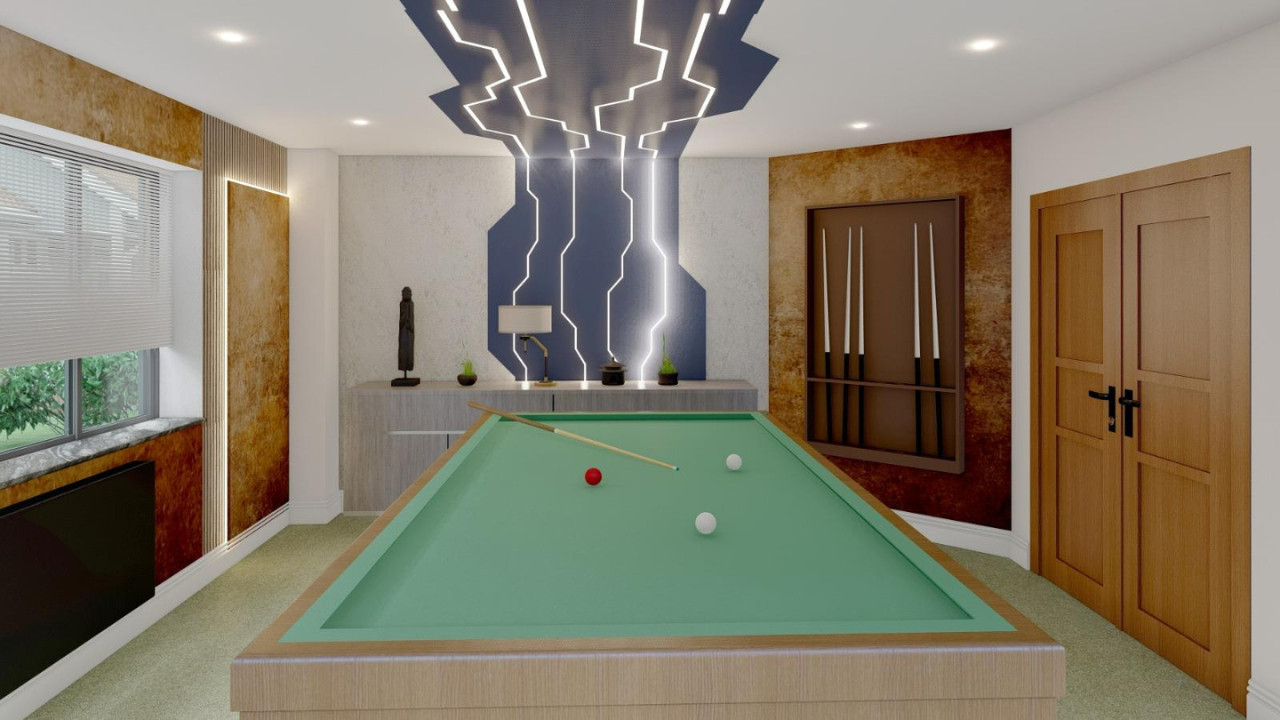Multi-Functional Games Room Design in Nottingham