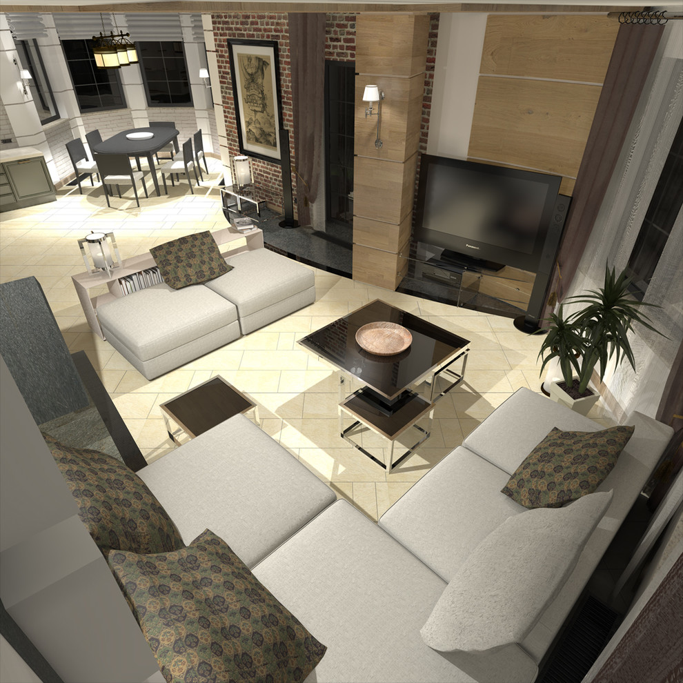 "Лофт" в "Монастырском озере", Новая Рига, 2012