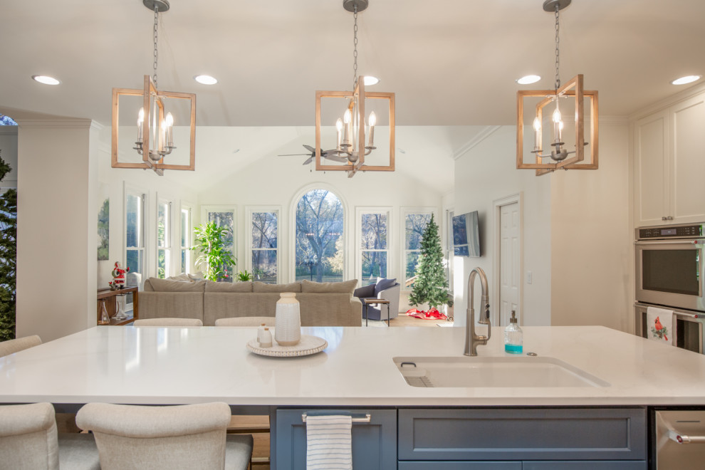 Home design - transitional home design idea in Atlanta