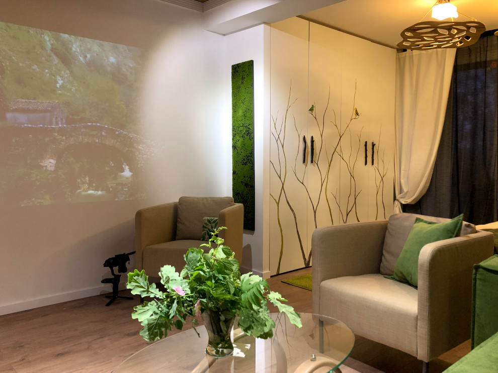 Спальня гостиная в проекте "Битва дизайнеров" ТНТ