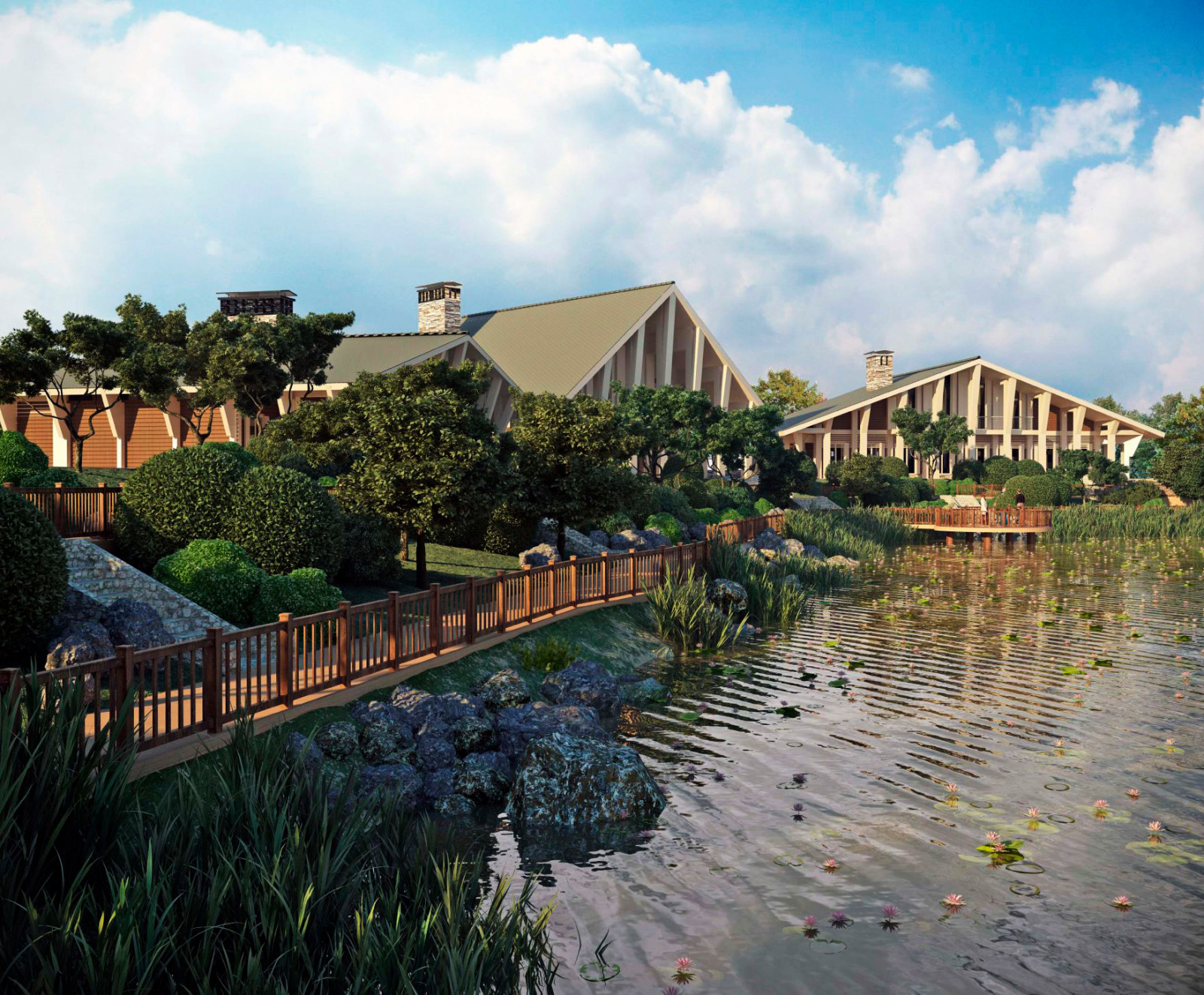 Проектирование, генплан, визуализация.