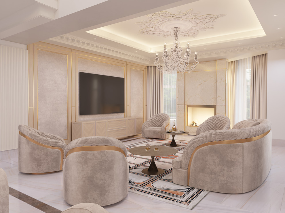 Проект интерьера в коттеджном поселке Миллениум Парк