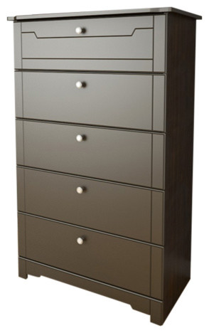 Dixon 5 Drawer Chest 320517 From Nexera Espresso Transitional