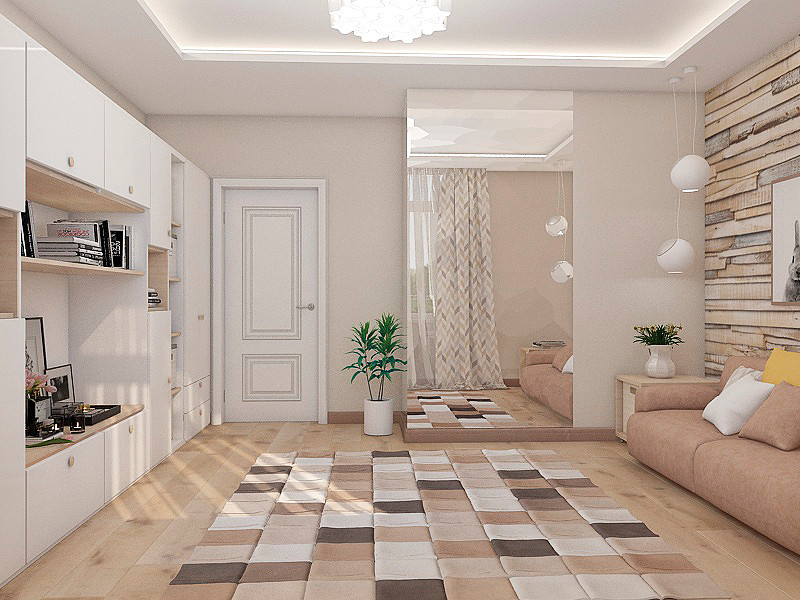 Двухэтажная квартира с террасой