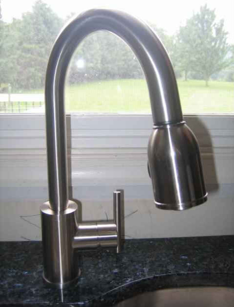 Robinet Cuisine Kitchen Sink Faucet One Handle Tap Hot Cold Water Mixer  Taps Silver Deck Mount Universal Chrome Faucets 3 Vias