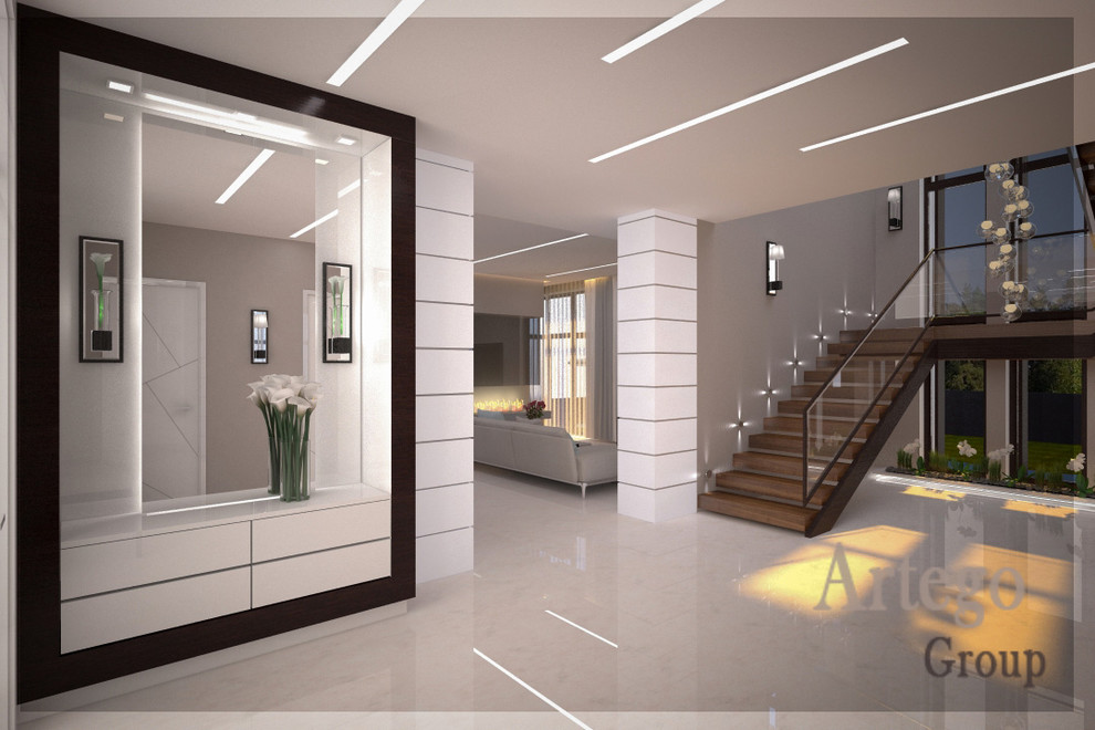 Дизайн интерьера жилого дома в Середниково