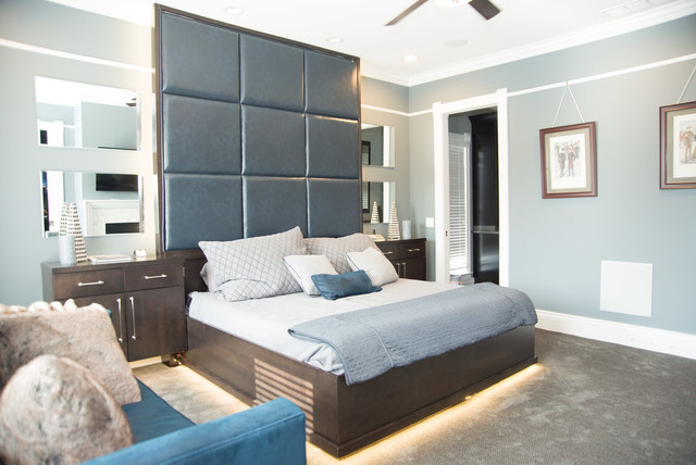 Downtown transitional-bedroom