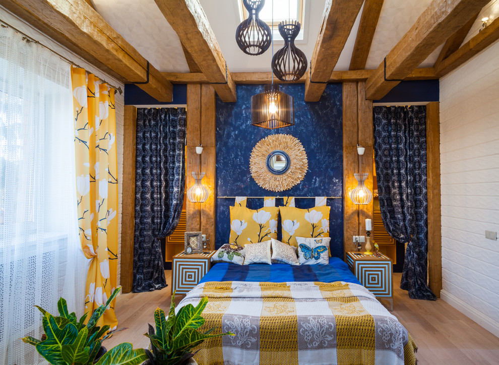 Яркие спальни