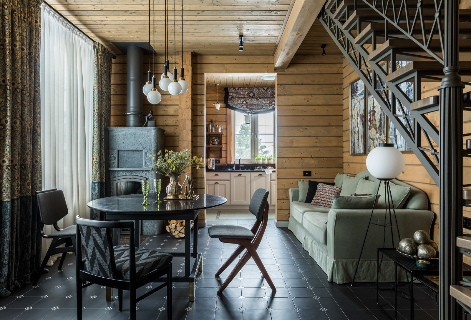 Дизайн интерьера загородного дома