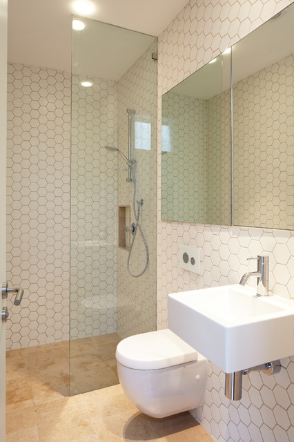 Woollahra Terrace Award Winner modern-badezimmer