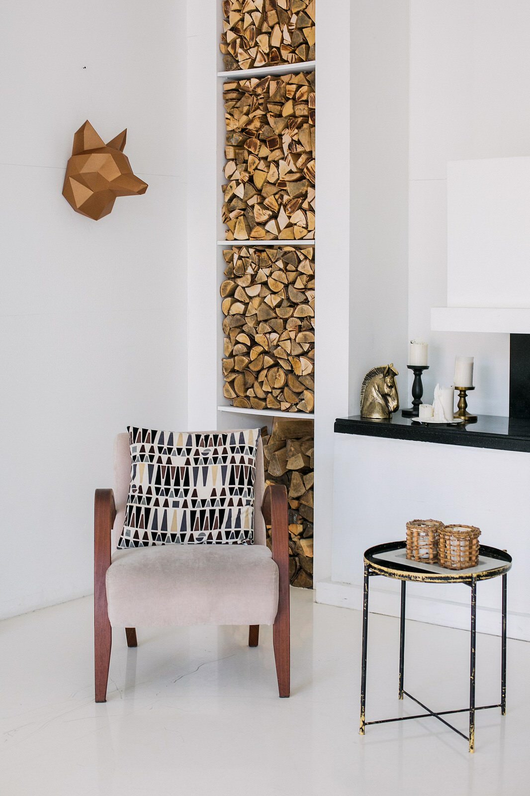 Полинональные бумажные скульптуры