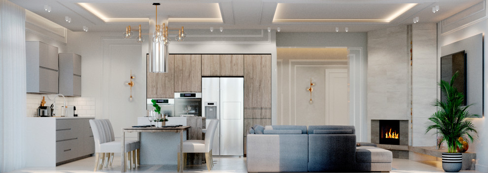 Кухня-гостиная