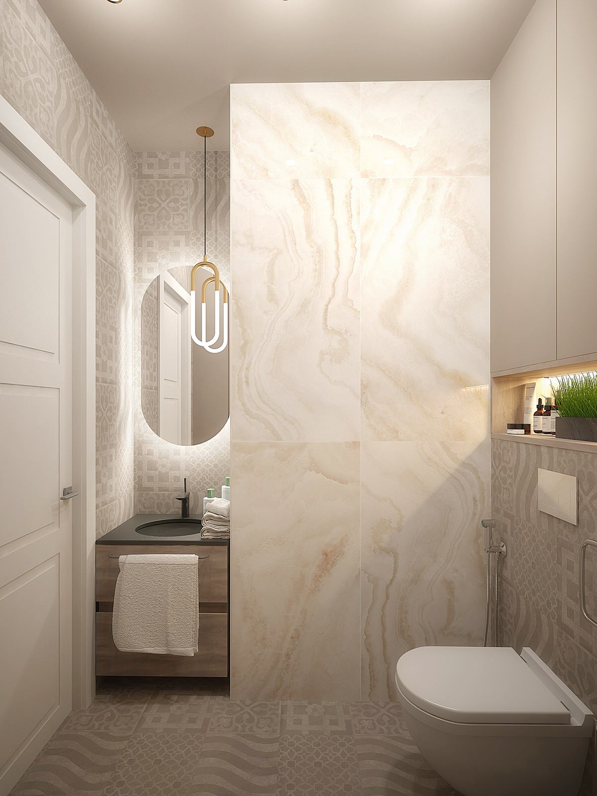 проект квартиры в Москве для семьи из четырех человек