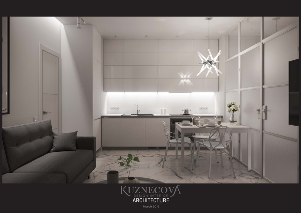 Дизайн проекта квартиры 60 кв.м.