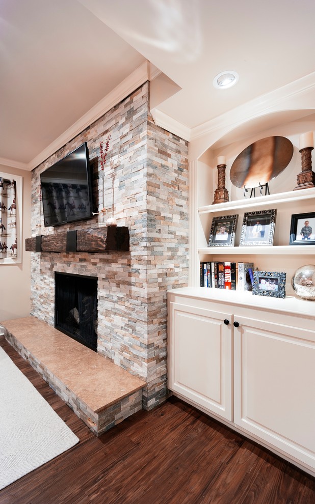 Basement - rustic basement idea