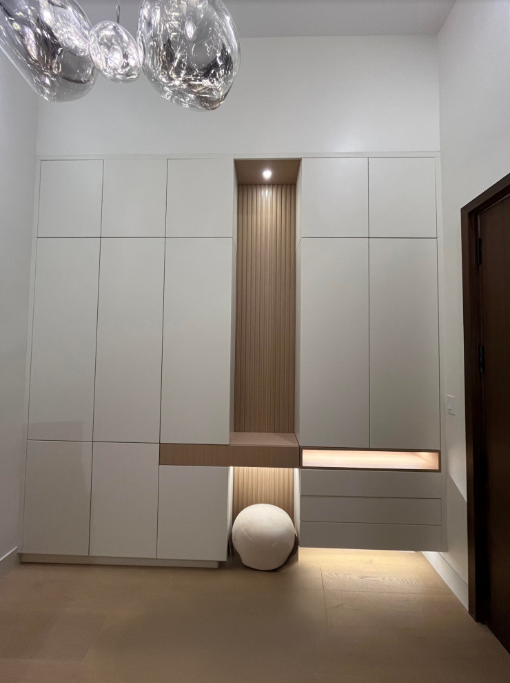 Inspiration for a transitional entryway remodel in San Francisco