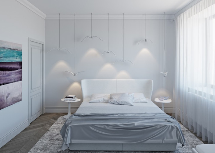 Светильники в спальню