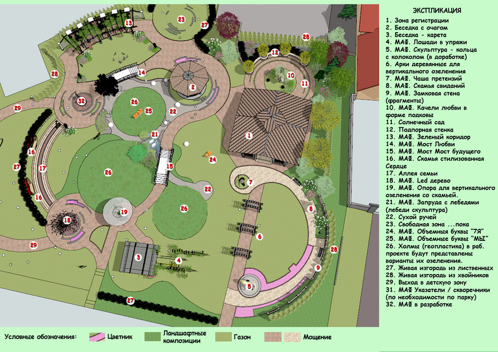 Тематический парк для проведения торжеств (ресторанный комплекс)