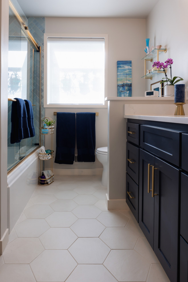 Bellevue | Classic Contemporary Bathroom Remodel
