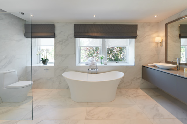 Private Project trendy-badevaerelse