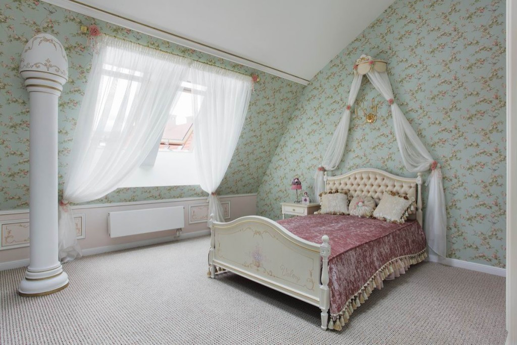 Текстильное оформление комнаты девочки