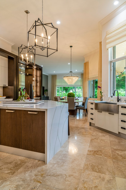 Mizels Residence transitional-kitchen