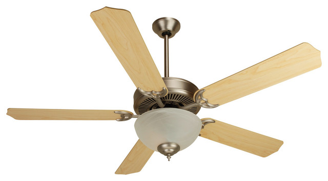 Cd Unipack 201 52 Ceiling Fan Brushed Nickel Maple Blade