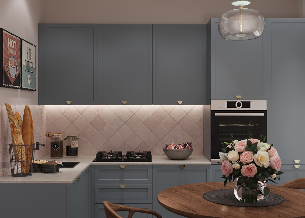 Современная кухня с привкусом ретро